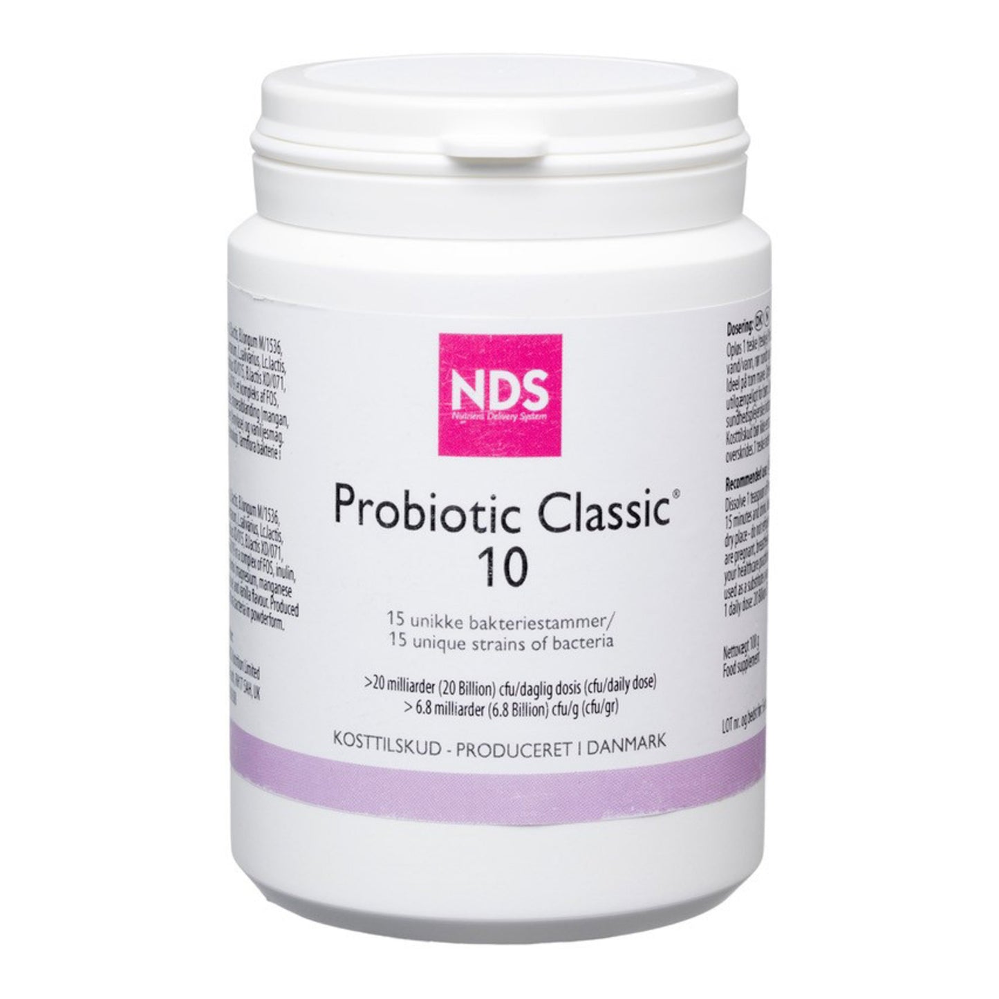NDS Probiotic Classic 10 - 100g